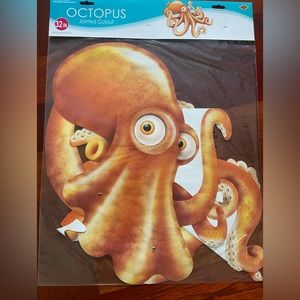 32” Jointed Octopus, 8 Pack